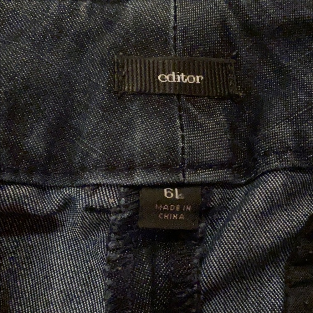 Express Editor Pant Denim, Size 6l - image 2